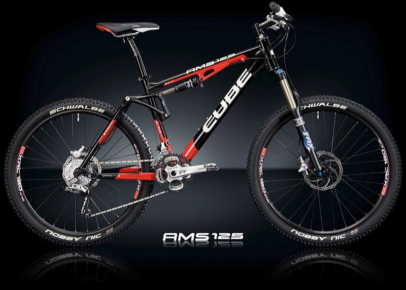 CUBE AMS 125 BLACK 'N' RED